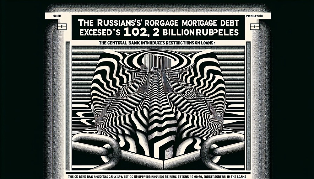 Задолженность россиян по ипотеке превысила 102 млрд рублей: ЦБ вводит ограничения на кредиты