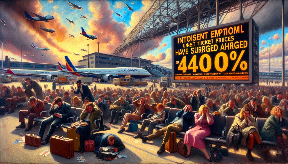 Цены на билеты взлетели на 400% перед майскими праздниками
