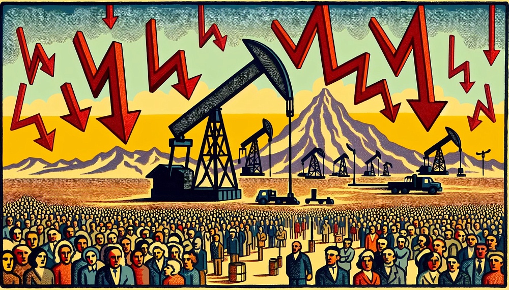 Цены на нефть падают после ограниченной реакции на атаки Ирана
