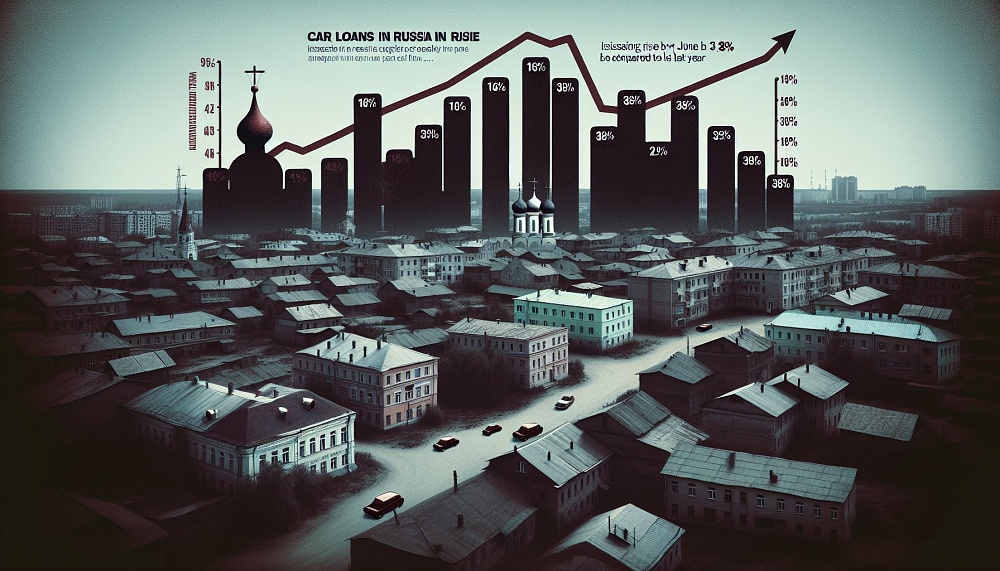 Автокредиты в России: рост выдач в июне на 16%, но снижение на 38% по сравнению с прошлым годом