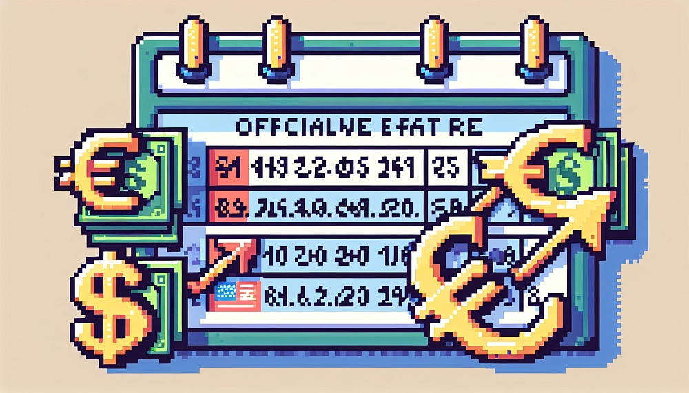 Официальный курс доллара и евро на 6 апреля 2024 года