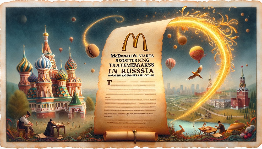 McDonald's начал регистрацию товарных знаков в России: заявки рассматривает Роспатент.