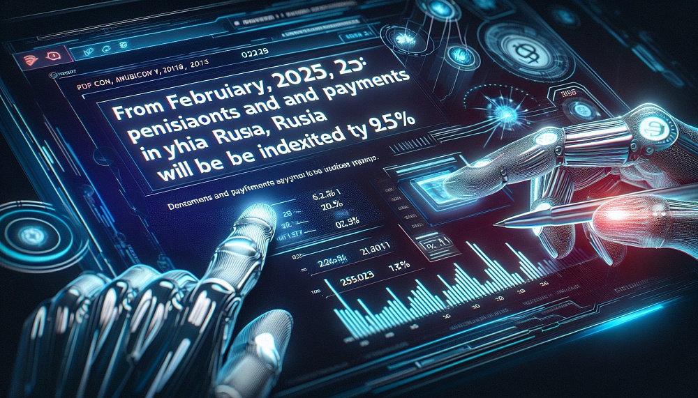 С 1 февраля 2025 года в России проиндексируют пенсии и выплаты на 9,5%
