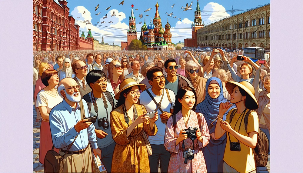Туристы из Азии и Африки активно исследуют Москву и Санкт-Петербург после пандемии.