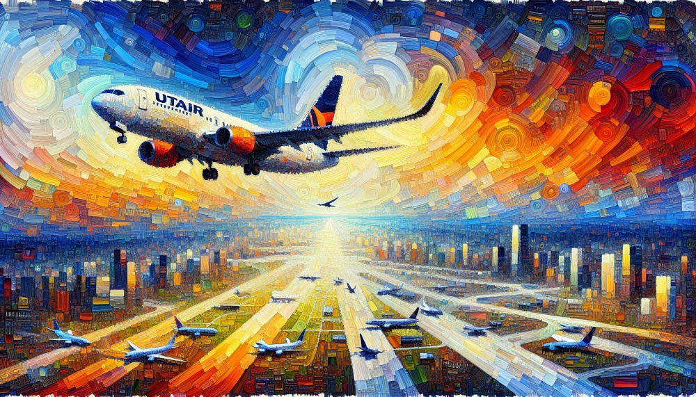 Utair переходит на весенне-летнее расписание с увеличением рейсов по 120 направлениям до октября 2025 года