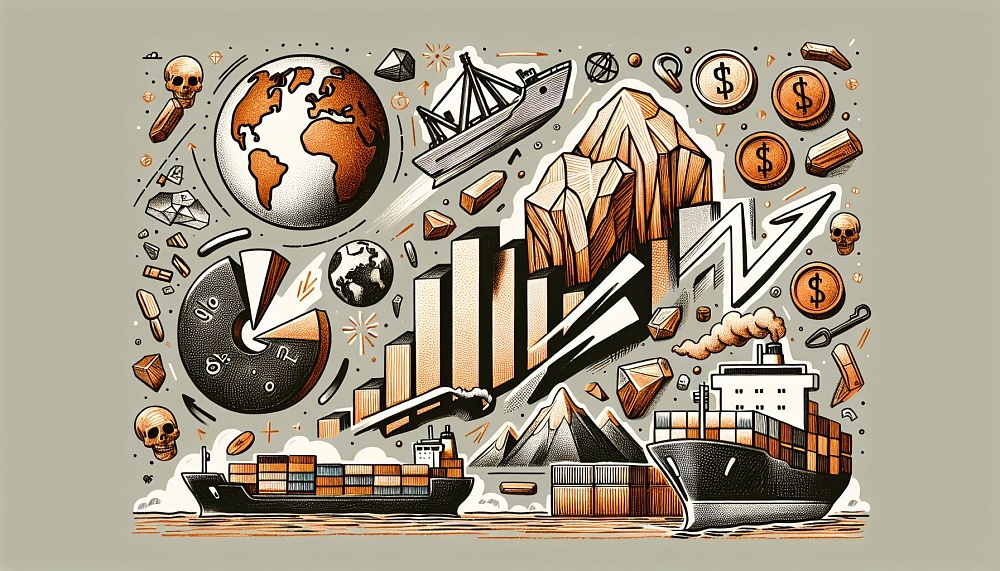 Россия увеличила экспорт меди в Китай на 81% после отмены пошлин