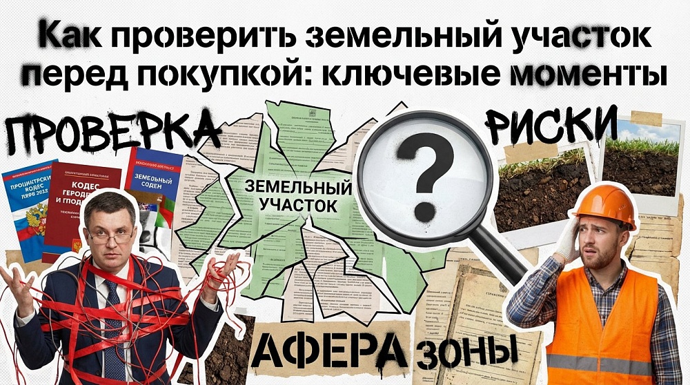 Как проверить земельный участок перед покупкой: ключевые моменты