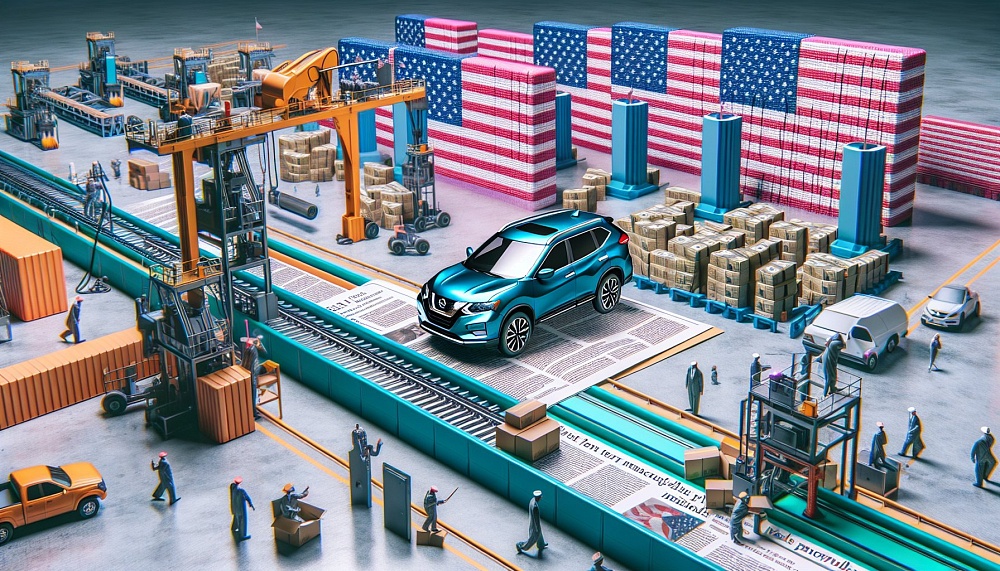 Nissan сокращает производство популярного внедорожника Rogue из-за импортных пошлин в США
