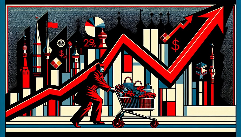 Инфляция в России: цены продолжают расти, но темп замедляется