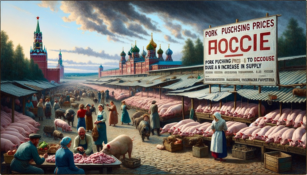 Закупочные цены на свинину в России начали снижаться на фоне роста предложения