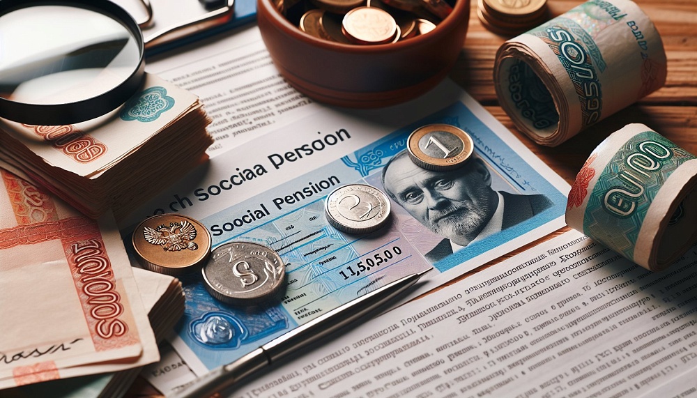 Социальная пенсия в России превысила 15,5 тыс. рублей