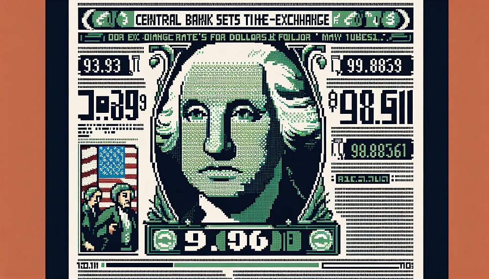 ЦБ установил курс доллара и евро на 10 мая: 91,8239 и 98,9461 рубля