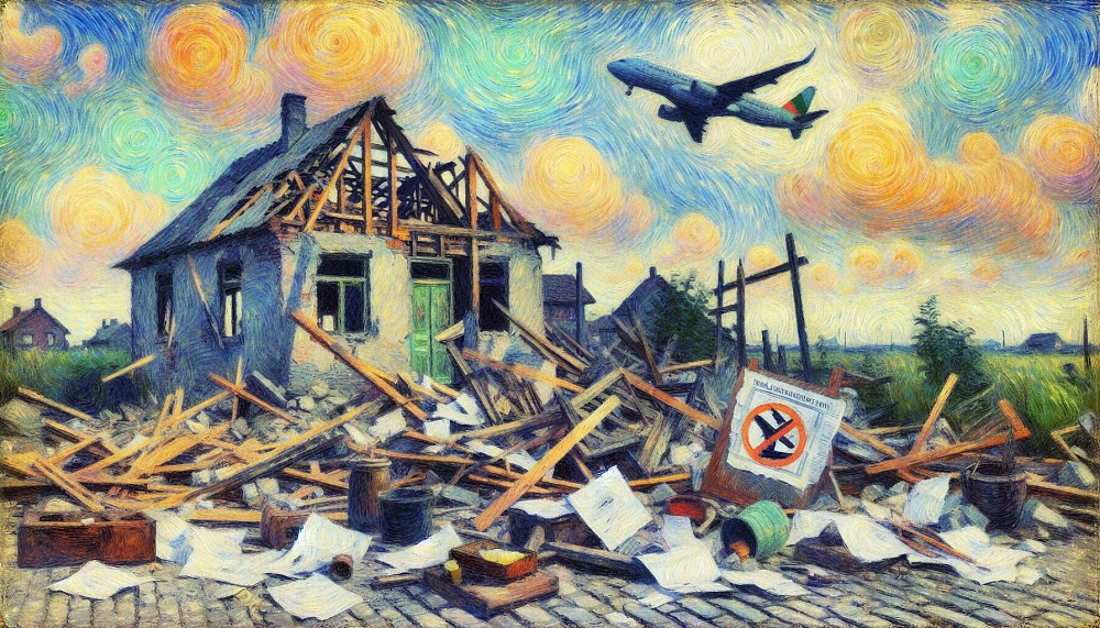 Незаконная перепланировка может стать причиной запрета на выезд за рубеж.